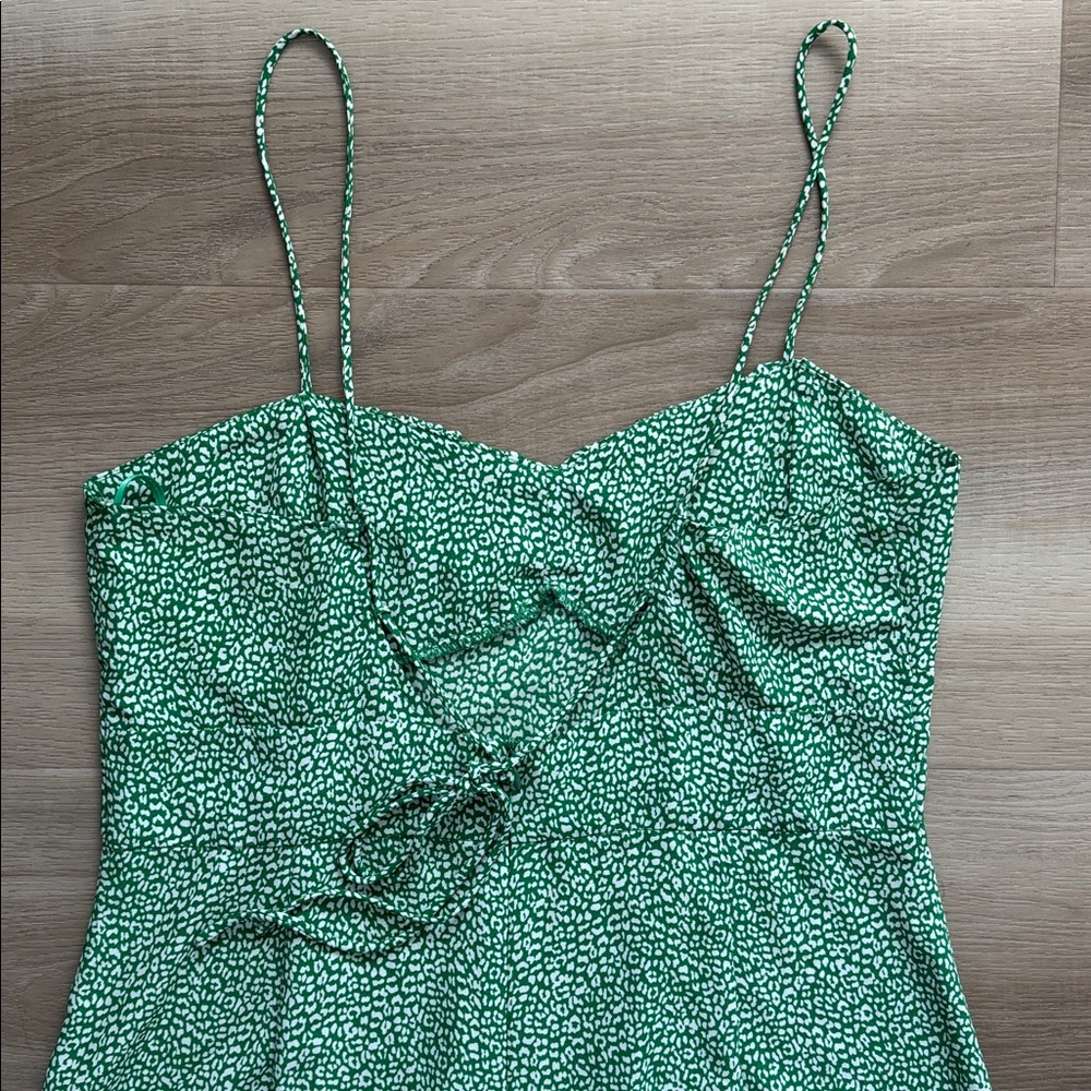 Zara - Animal Print Midi Dress - Picture 11 of 13